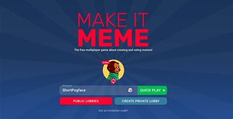 meme game|MAKE IT MEME .